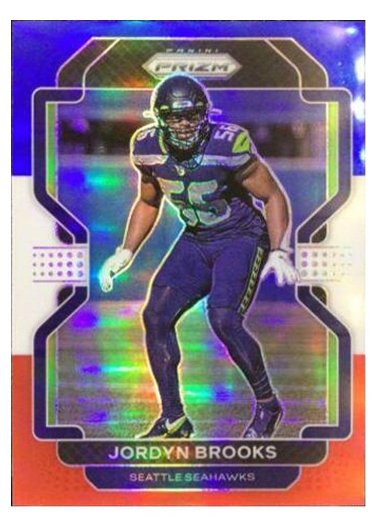 2021 Panini Prizm Base Set Jordyn Brooks #48 card