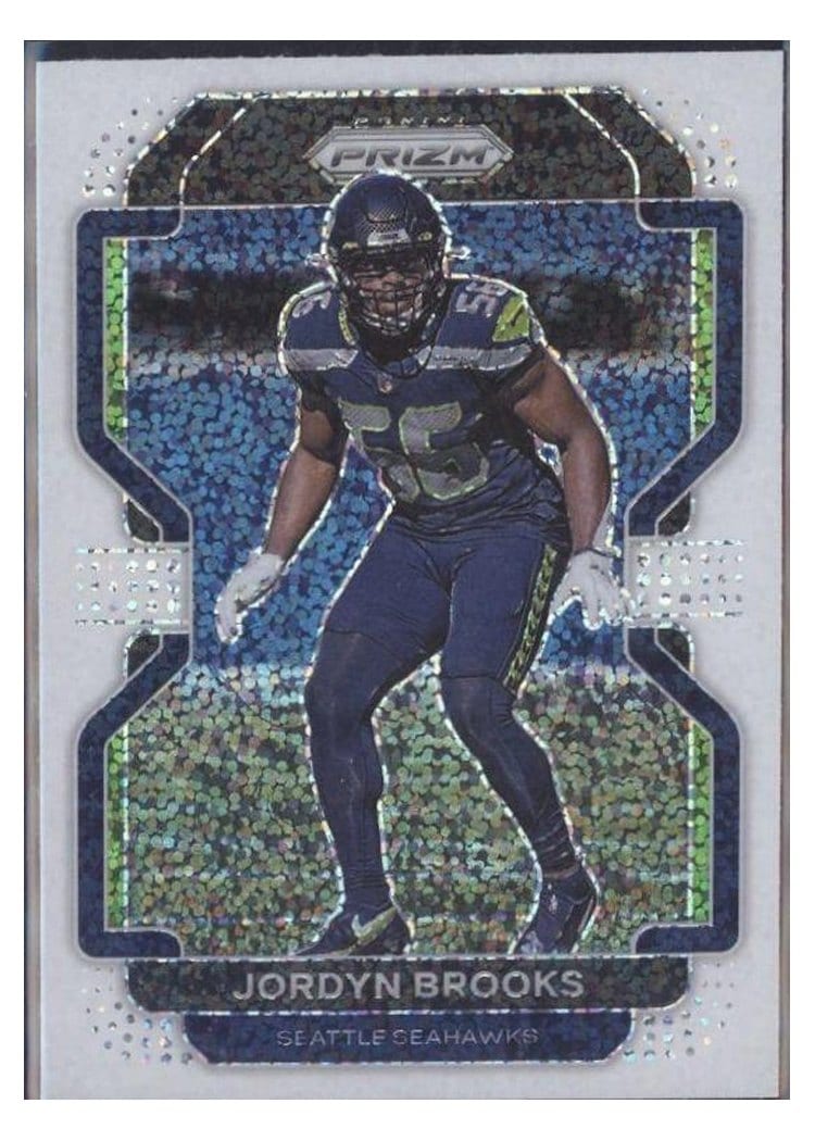 2021 Panini Prizm Base Set Jordyn Brooks #48 card