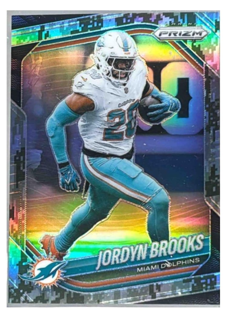 2025 Panini Prizm Base Set Jordyn Brooks #129 card