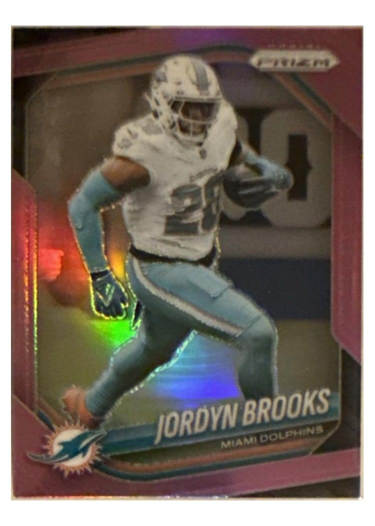 2025 Panini Prizm Base Set Jordyn Brooks #129 card