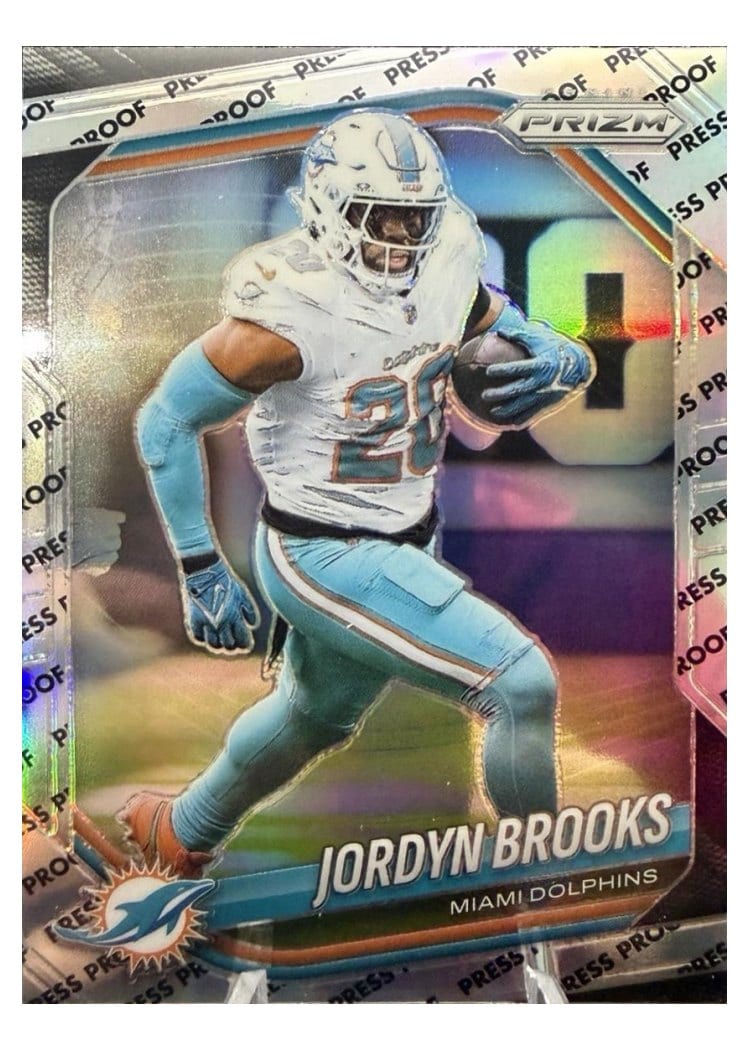 2025 Panini Prizm Base Set Jordyn Brooks #129 card