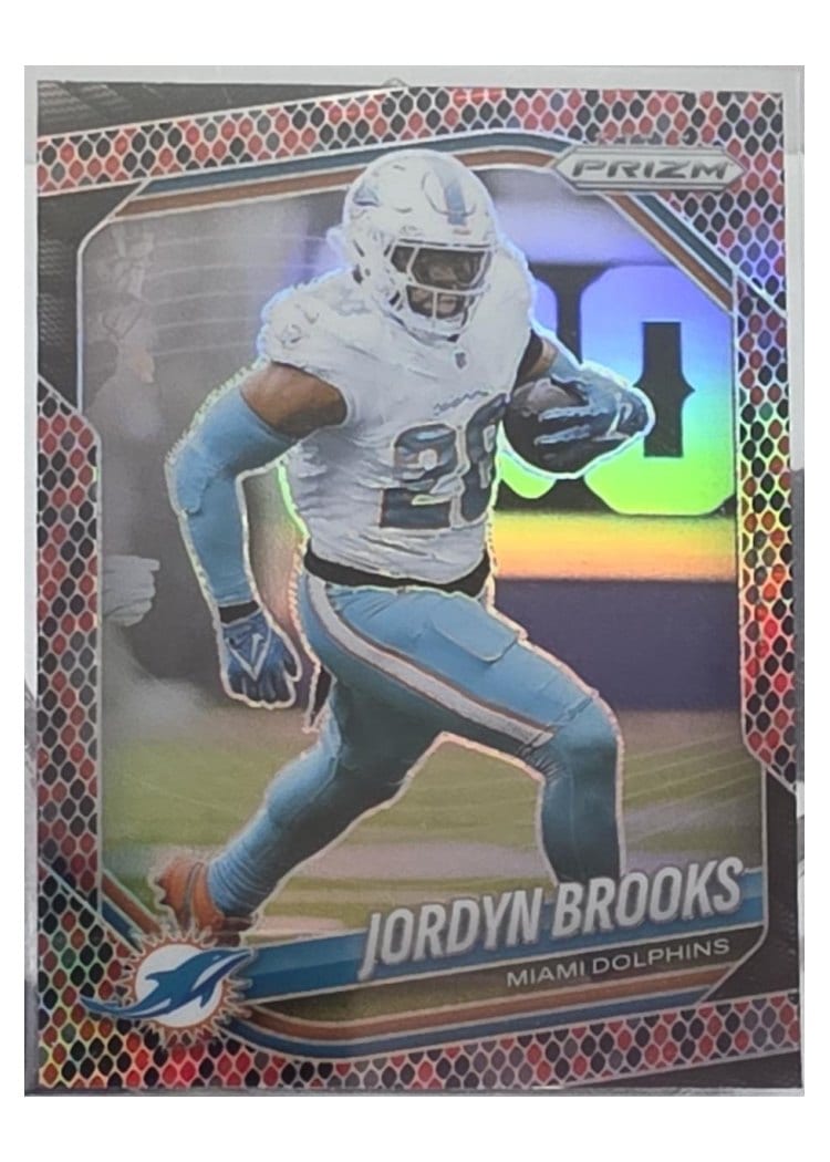 2025 Panini Prizm Base Set Jordyn Brooks #129 card