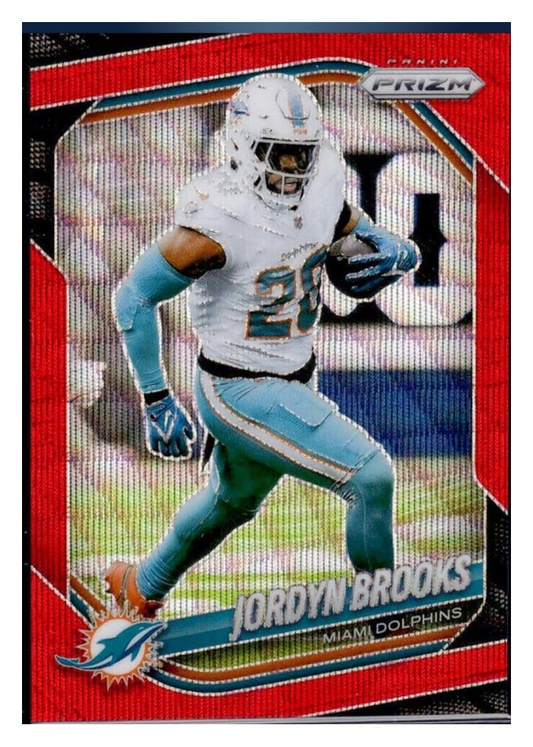2025 Panini Prizm Base Set Jordyn Brooks #129 card