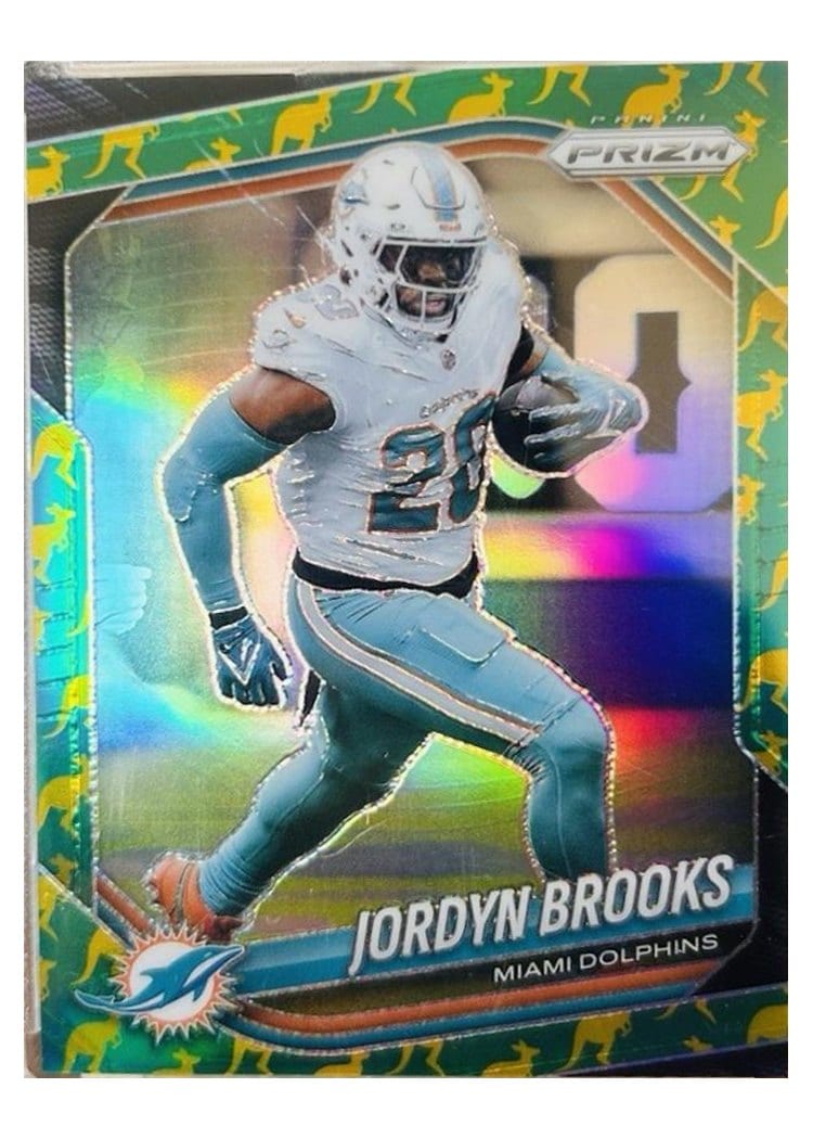 2025 Panini Prizm Base Set Jordyn Brooks #129 card