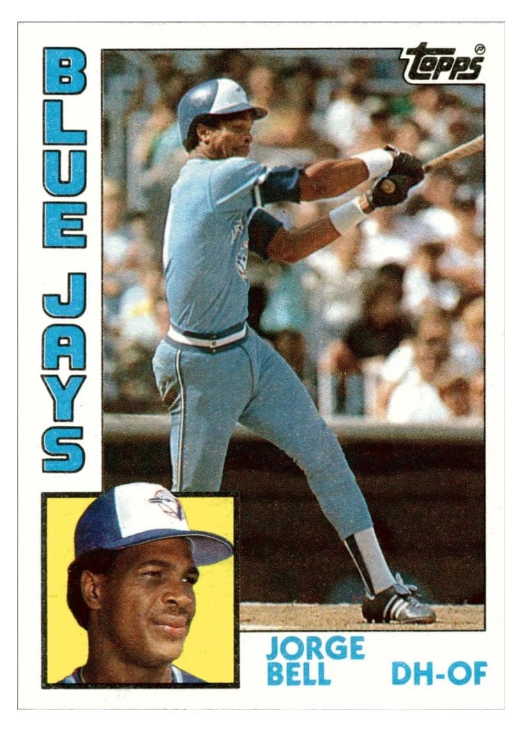 1984 Topps Jorge Bell #278 card