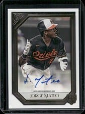 2021 Topps Gallery Rookie Autographs Jorge Mateo #RA-JMA card
