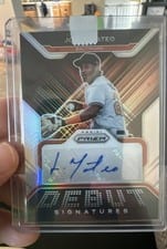 2022 Panini Prizm Debut Signatures Jorge Mateo #DS-JM card