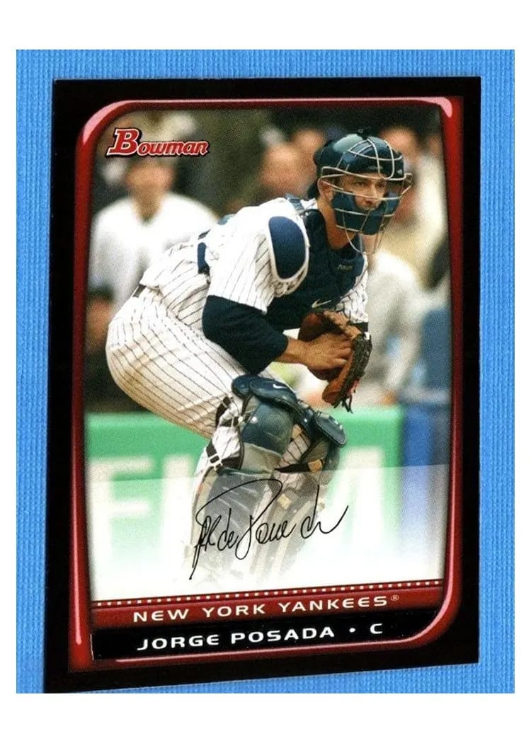 2008 Bowman Jorge Posada #90 card