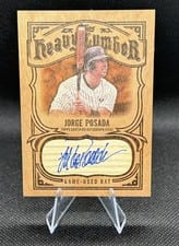 2026 Topps Heavy Lumber Autograph Relics Jorge Posada #HL2-JP