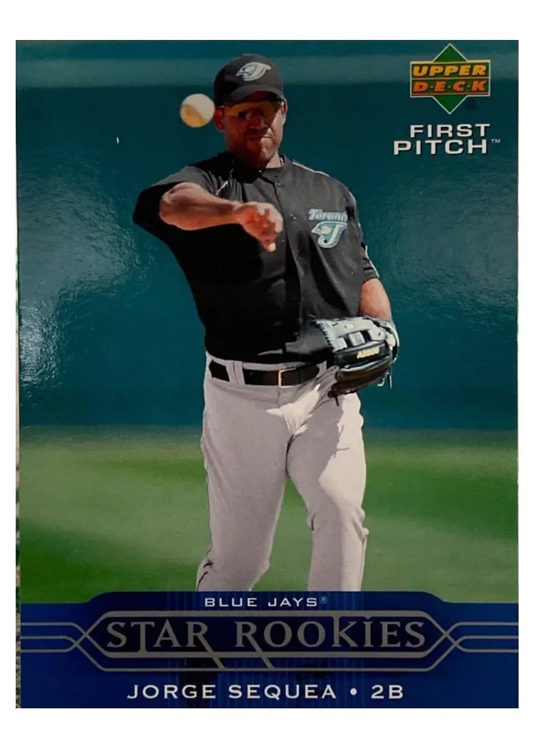 2005 Upper Deck First Pitch Jorge Sequea #224 card