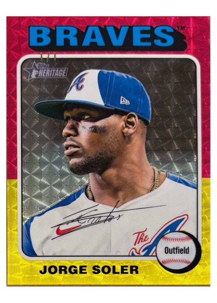2024 Topps Heritage Base Set Jorge Soler #546 card