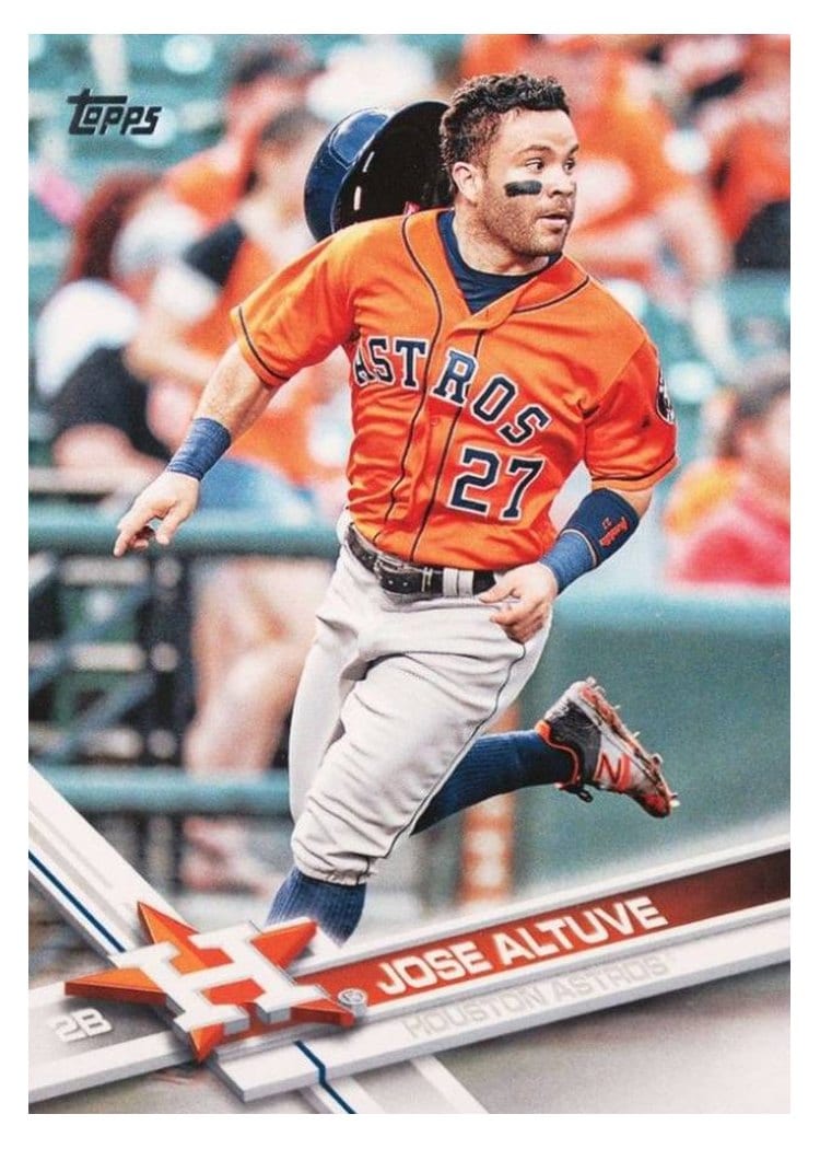 2017 Topps Base Set Jose Altuve #644 card