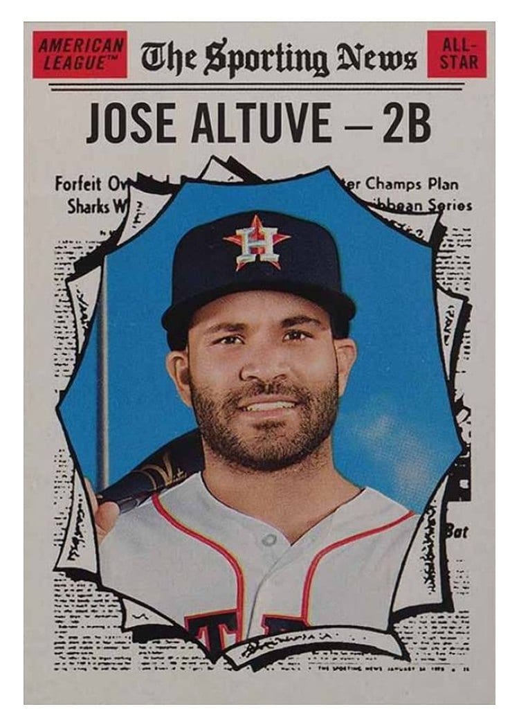 2019 Topps Heritage Base Set Jose Altuve #353 card
