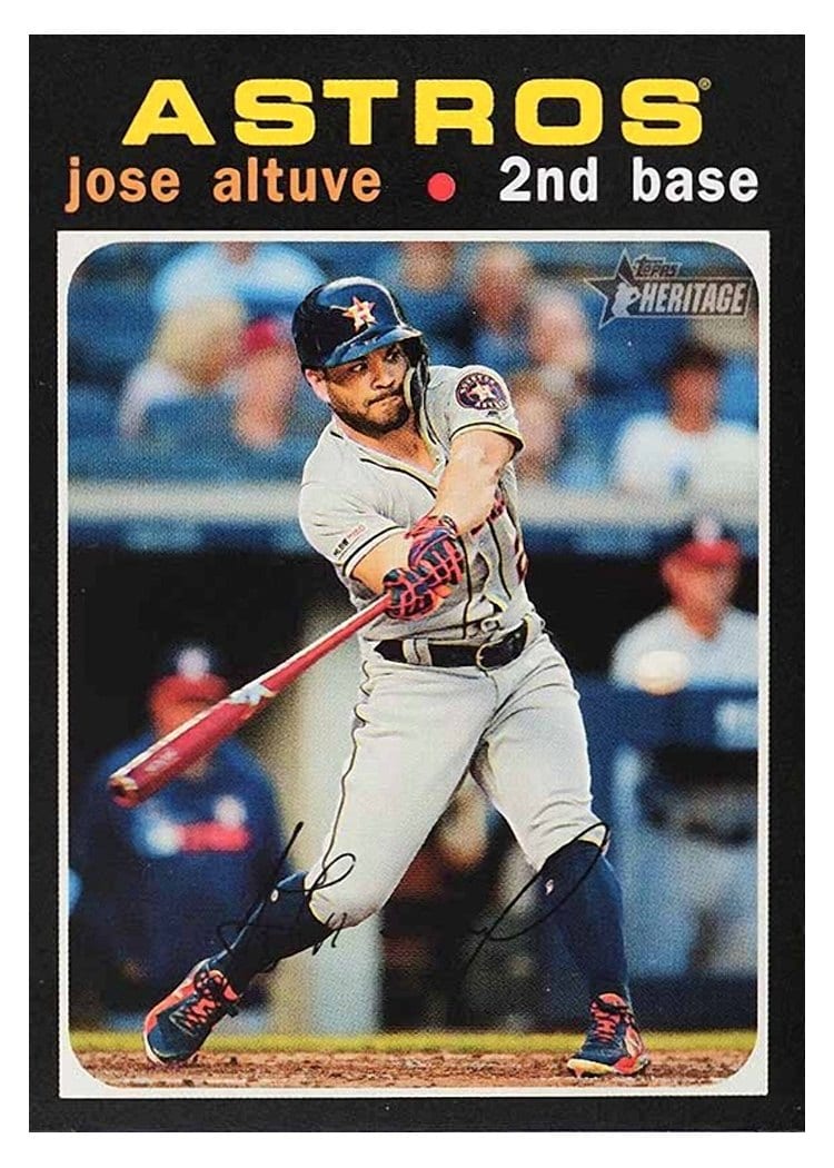 2020 Topps Heritage Base Set Jose Altuve #264 card