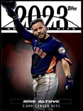 2024 Topps 2023 Greatest Hits Jose Altuve #23GH-19 card