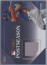 2024 Topps Postseason Performance Relics Jose Altuve #PPR-JA card