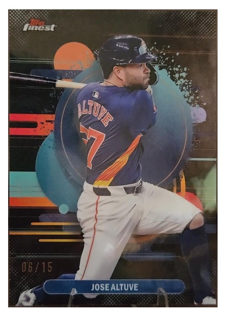 2025 Finest Base Set Jose Altuve #165 card