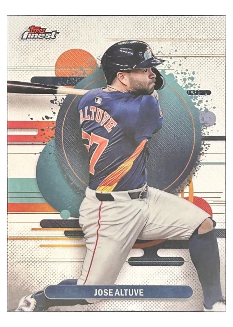 2025 Finest Base Set Jose Altuve #165 card