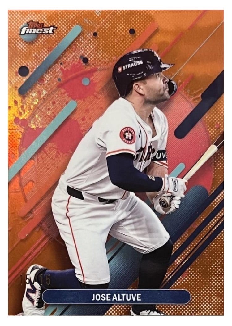 2025 Finest Base Set Jose Altuve #233 card