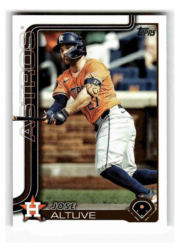 2025 Topps Base Set Jose Altuve #260 card