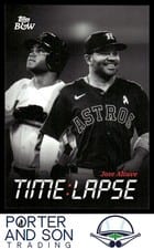 2025 Topps Black & White Time Lapse Jose Altuve #TL9 card
