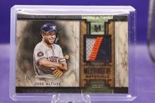 2025 Topps Museum Collection Meaningful Material Relics Jose Altuve #MMR-JA card