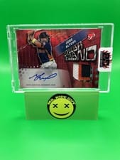 2025 Topps Pristine Popular Demand Autograph Relics Jose Altuve #PPDAR-JA card