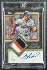 2025 Topps Update Autograph Patch Jose Altuve #TFAP2-JA