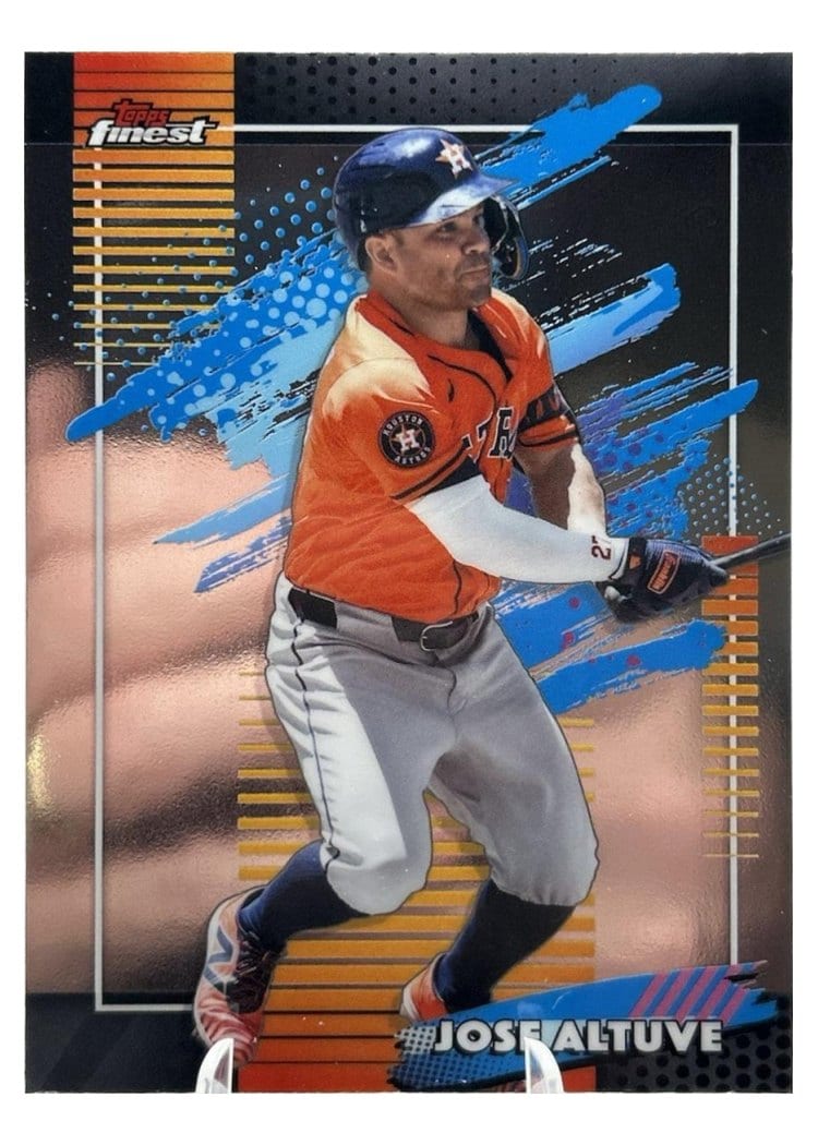 2026 Topps Finest Jose Altuve #112 card