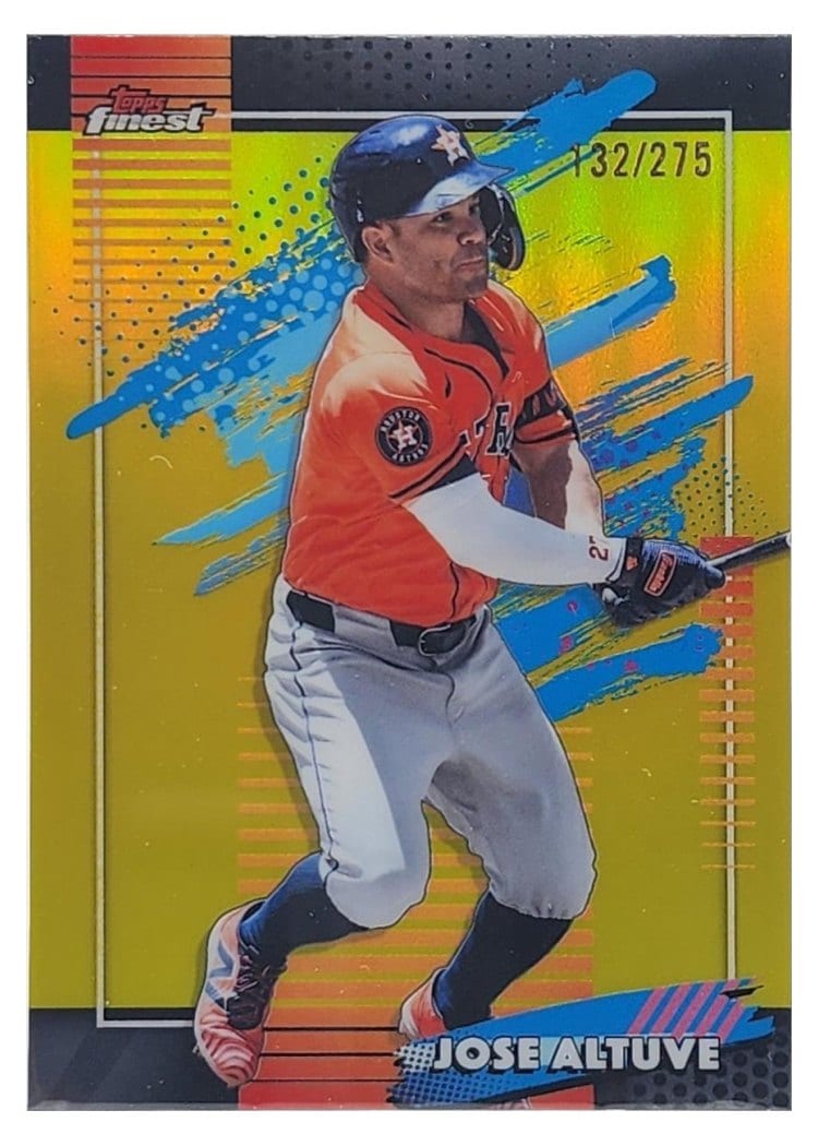 2026 Topps Finest Jose Altuve #112 card
