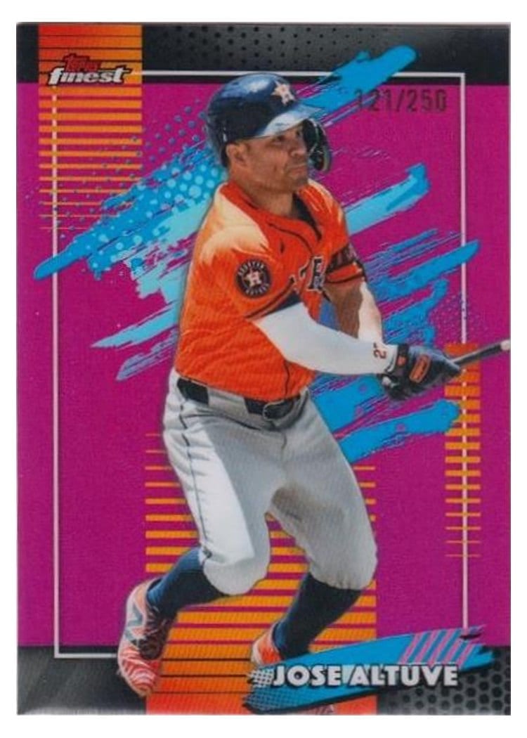 2026 Topps Finest Jose Altuve #112 card