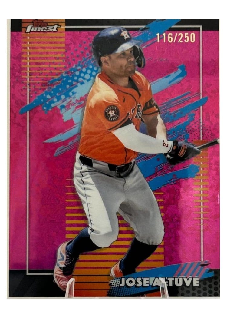 2026 Topps Finest Jose Altuve #112 card