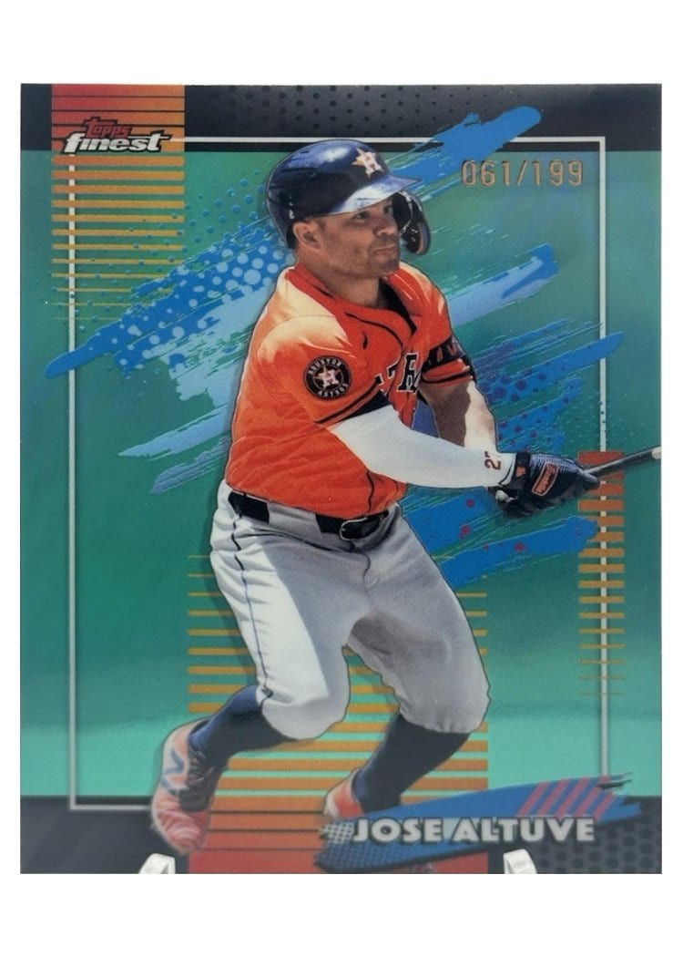 2026 Topps Finest Jose Altuve #112 card