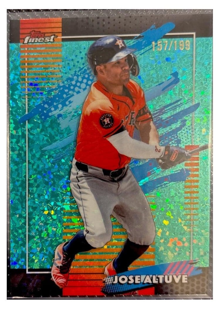 2026 Topps Finest Jose Altuve #112 card