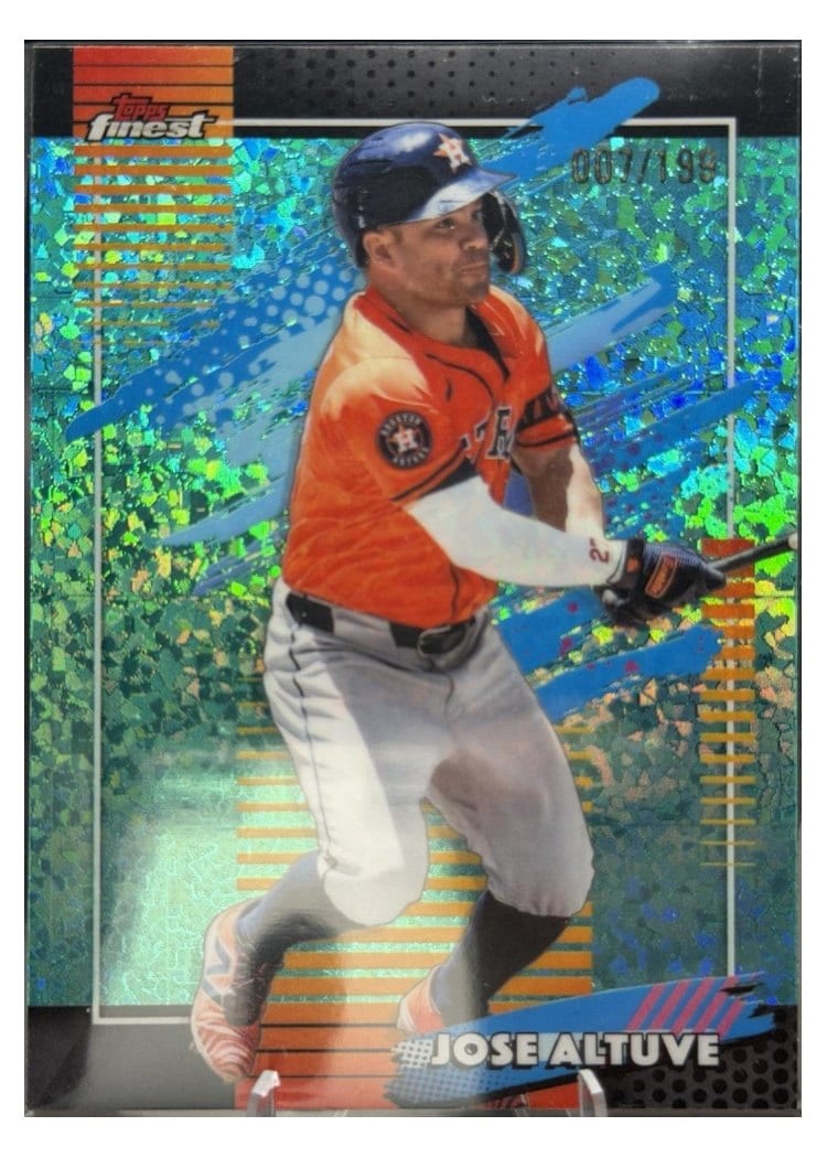 2026 Topps Finest Jose Altuve #112 card