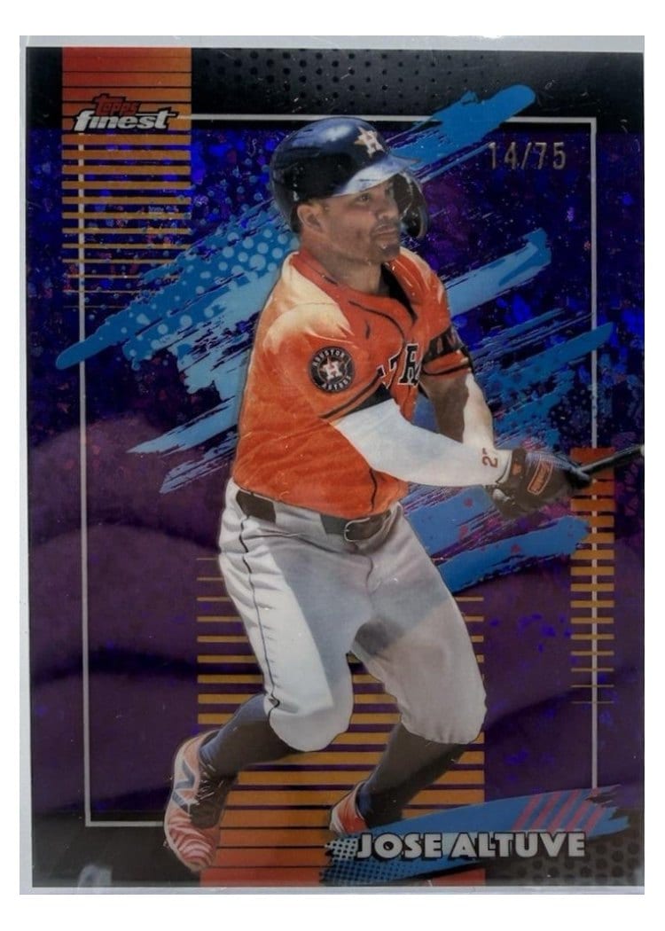 2026 Topps Finest Jose Altuve #112 card