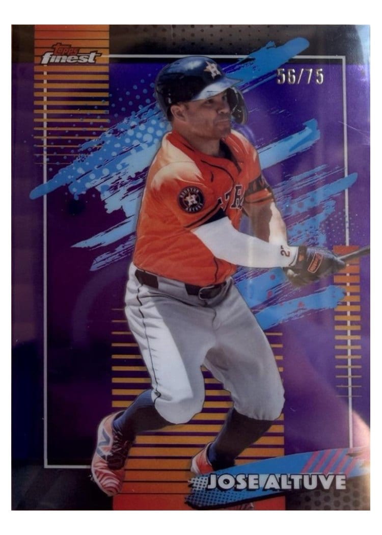 2026 Topps Finest Jose Altuve #112 card