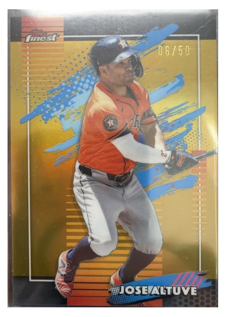 2026 Topps Finest Jose Altuve #112 card