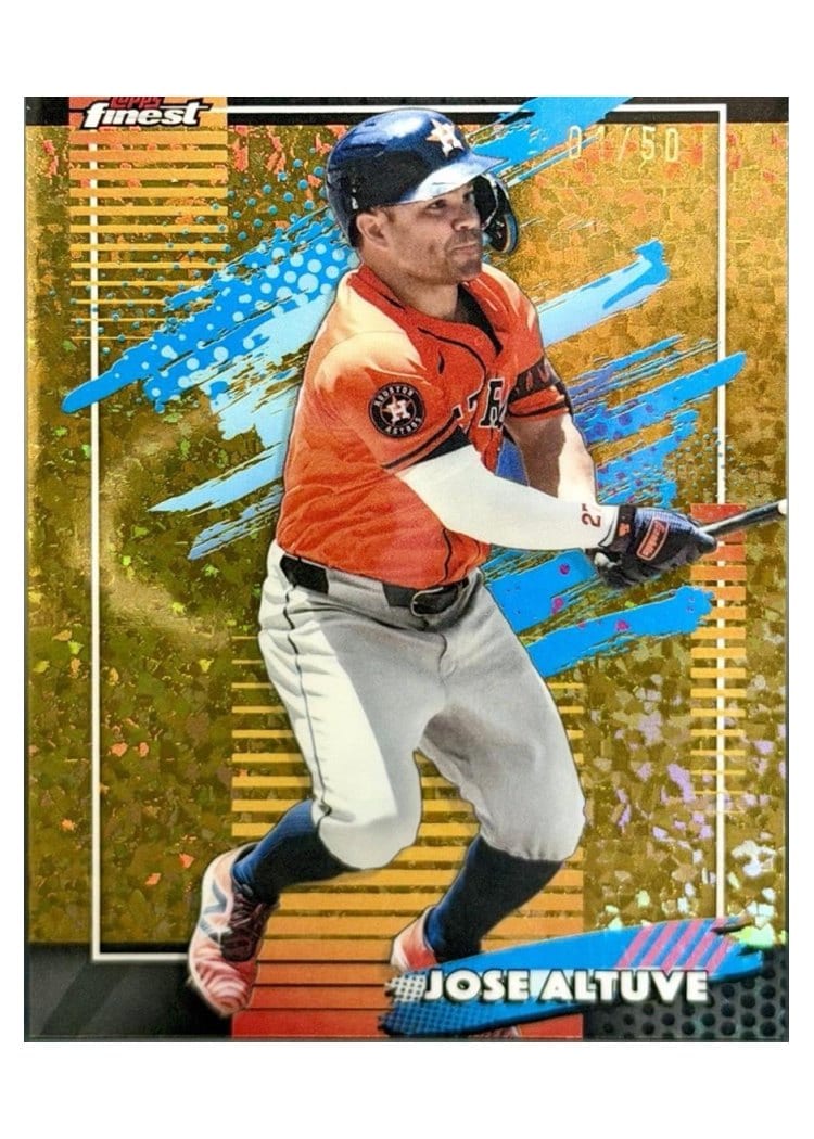 2026 Topps Finest Jose Altuve #112 card
