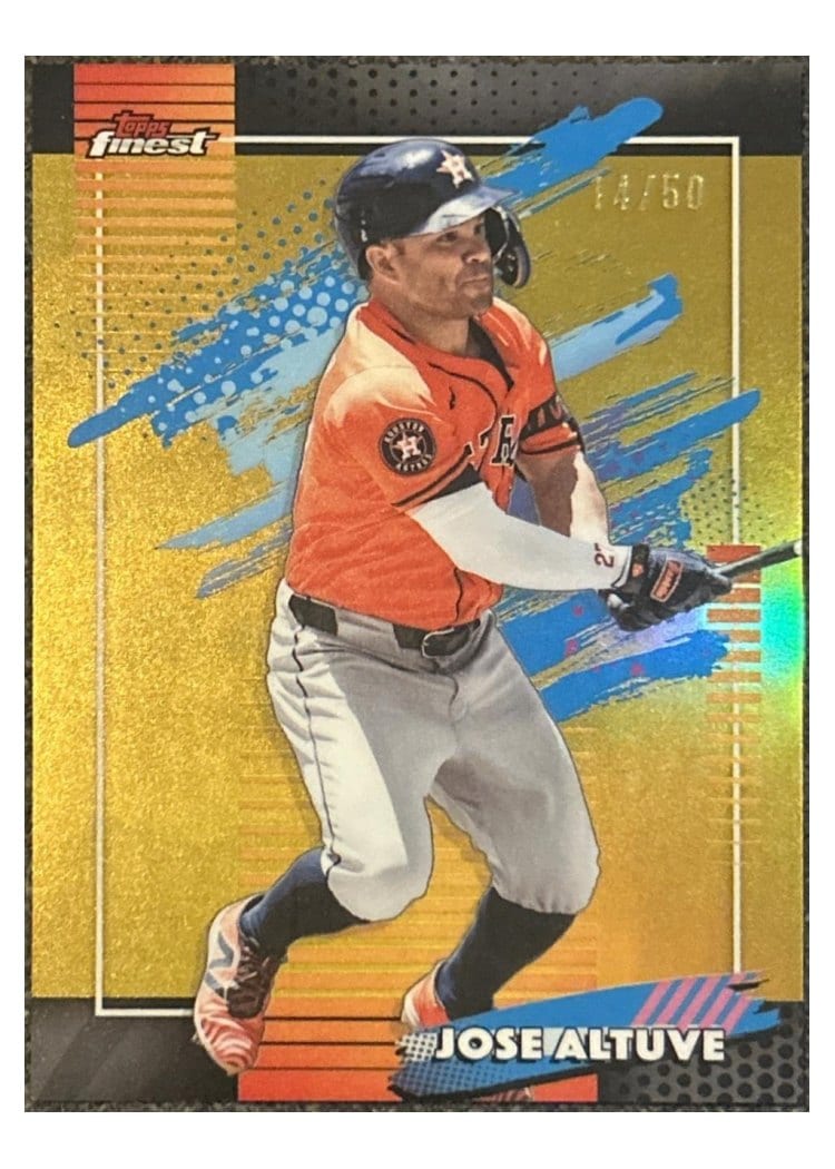 2026 Topps Finest Jose Altuve #112 card