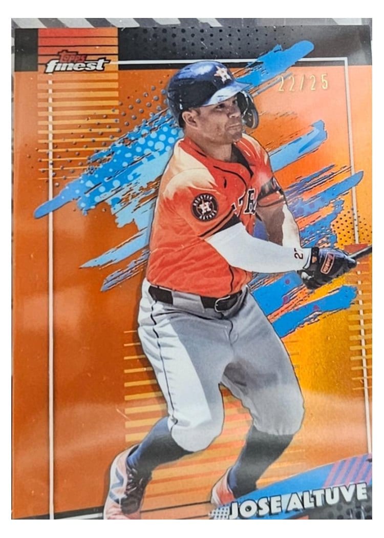 2026 Topps Finest Jose Altuve #112 card
