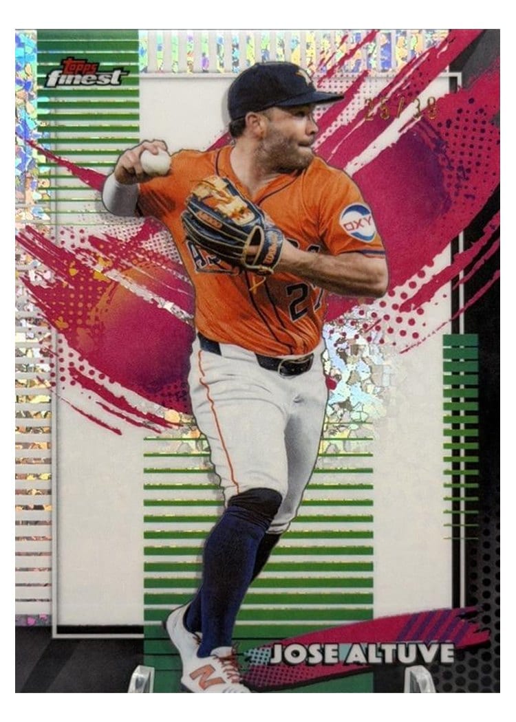 2026 Topps Finest Jose Altuve #112 card