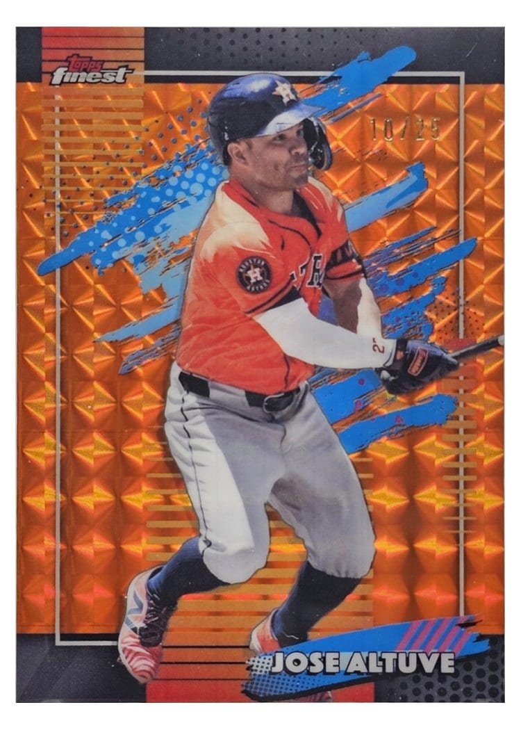 2026 Topps Finest Jose Altuve #112 card