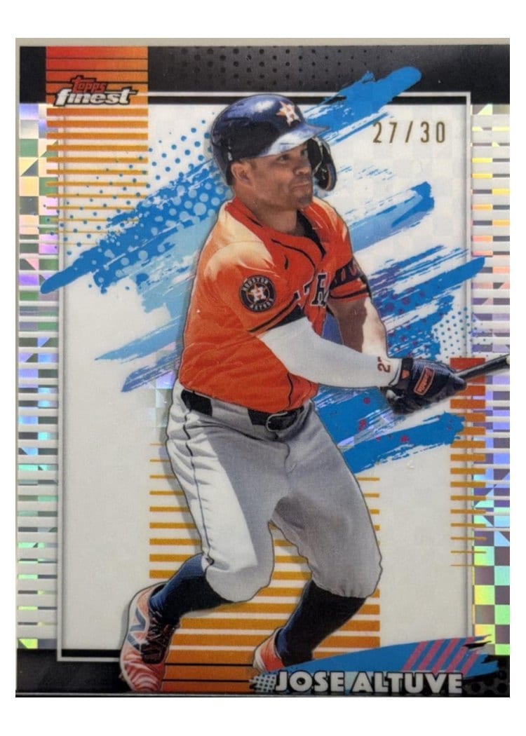 2026 Topps Finest Jose Altuve #112 card