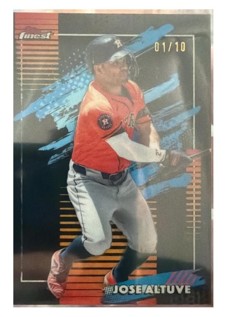 2026 Topps Finest Jose Altuve #112 card