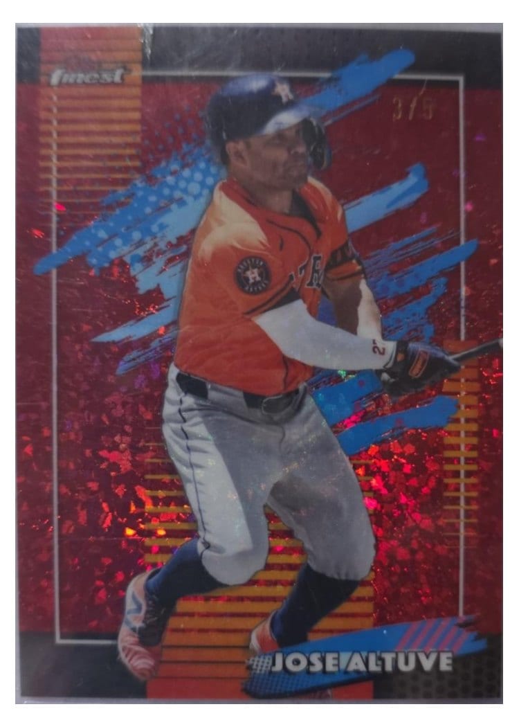 2026 Topps Finest Jose Altuve #112 card