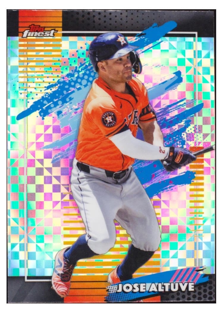 2026 Topps Finest Jose Altuve #112 card