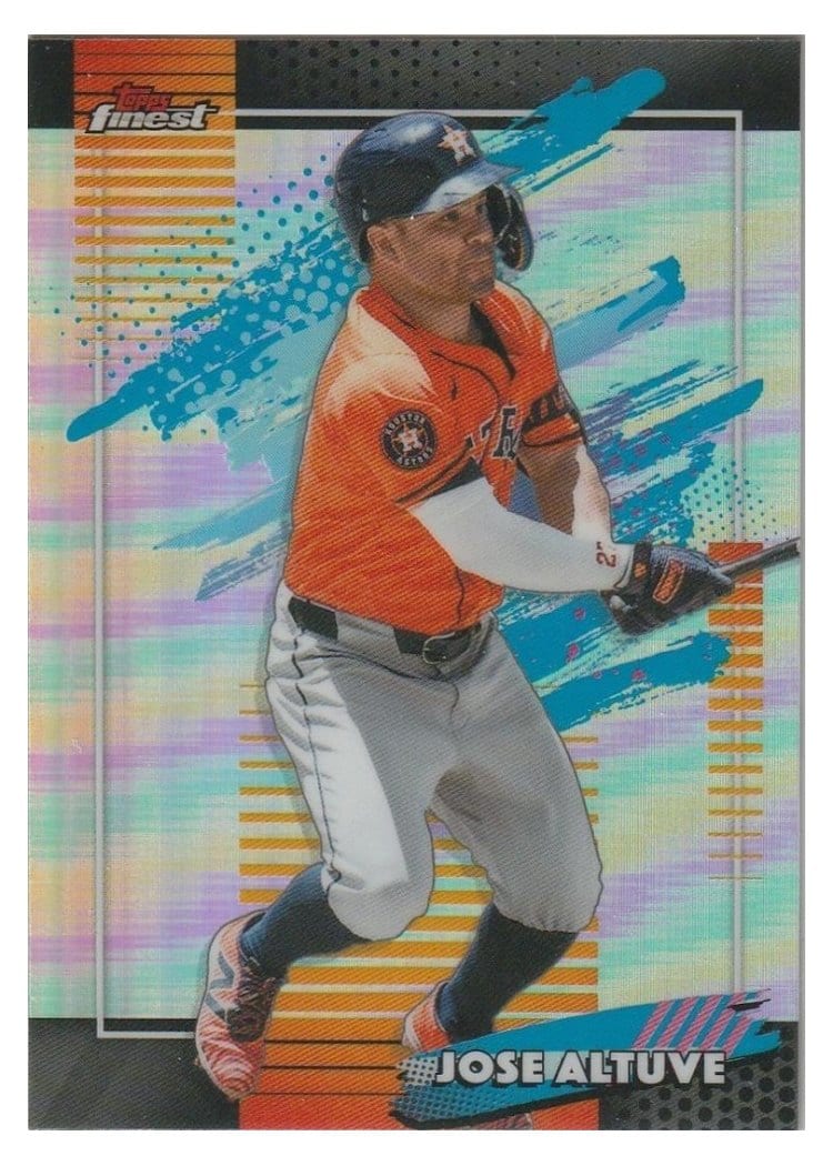 2026 Topps Finest Jose Altuve #112 card