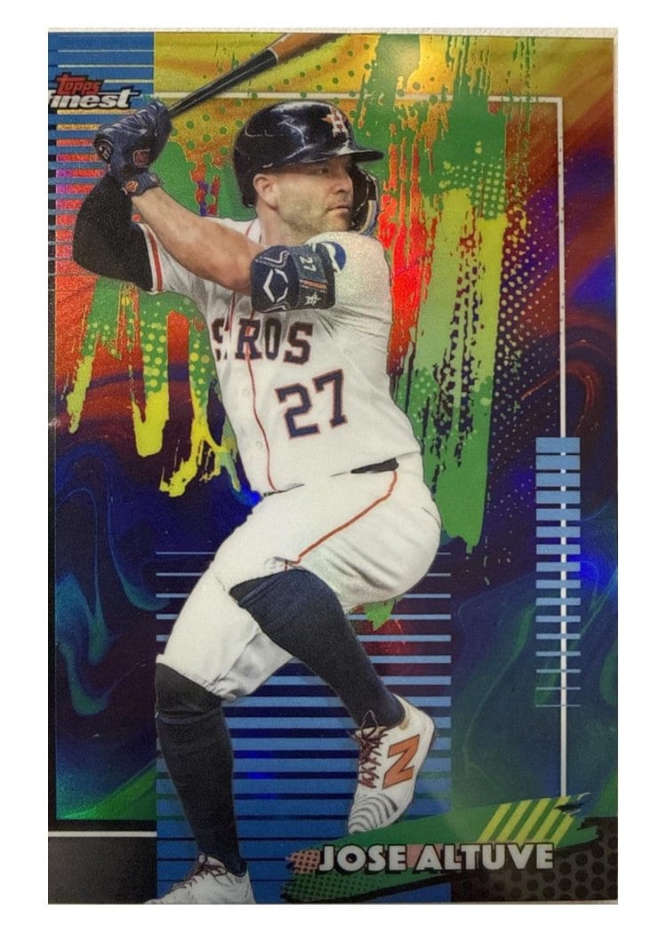 2026 Topps Finest Jose Altuve #112 card