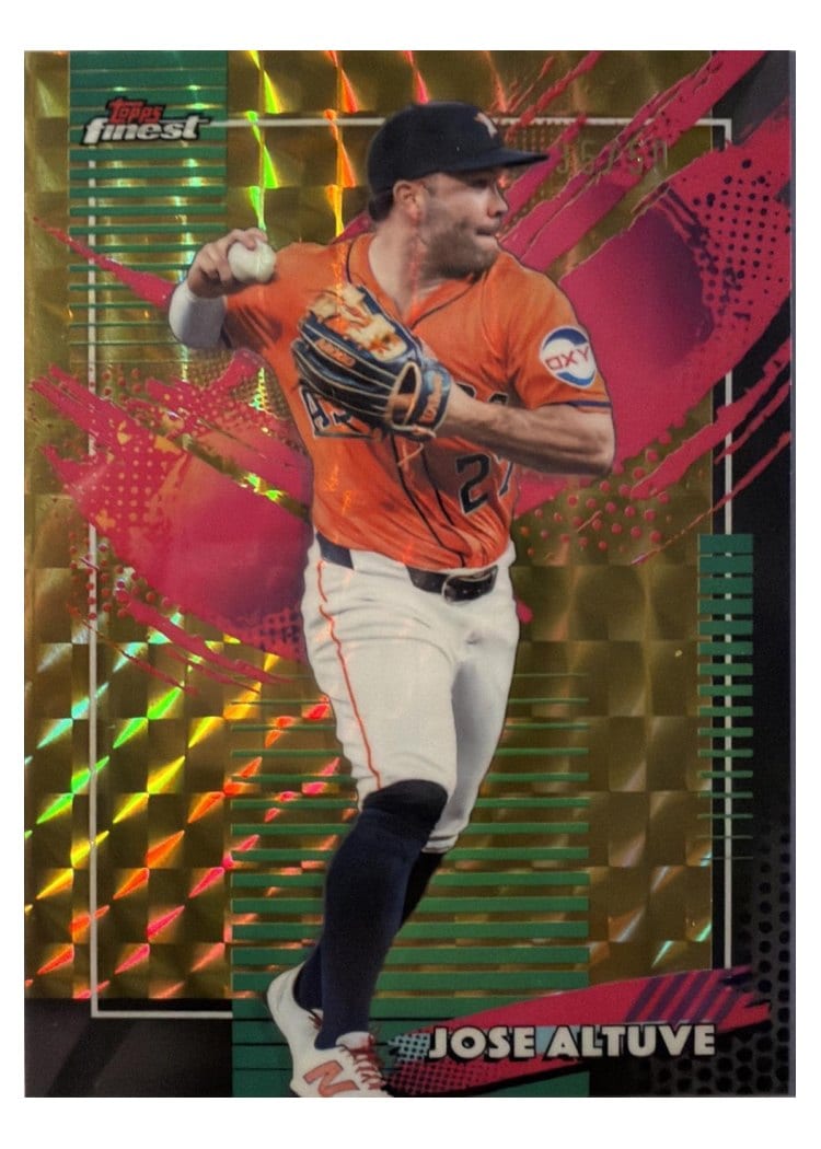 2026 Topps Finest Jose Altuve #209 card